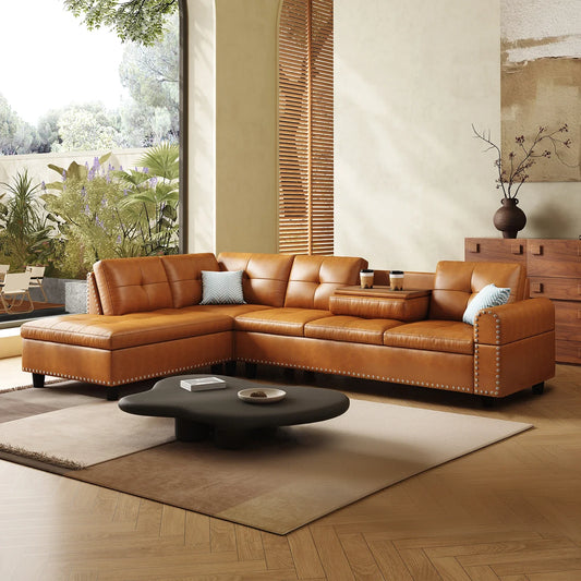 Sectional Sofa with Chaise Lounge