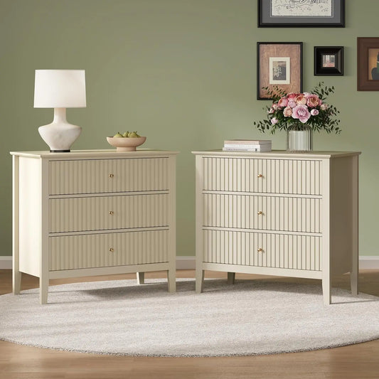 3-Drawer Nightstand
