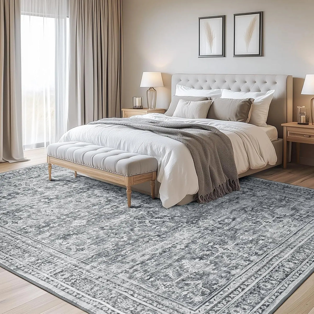 Washable Non-Slip Area Rug