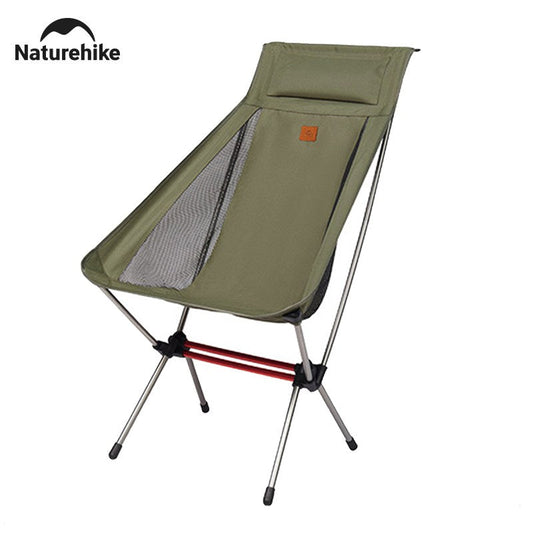 Moon Camping Chair — High-Back Ultralight, 265 lb Capacity