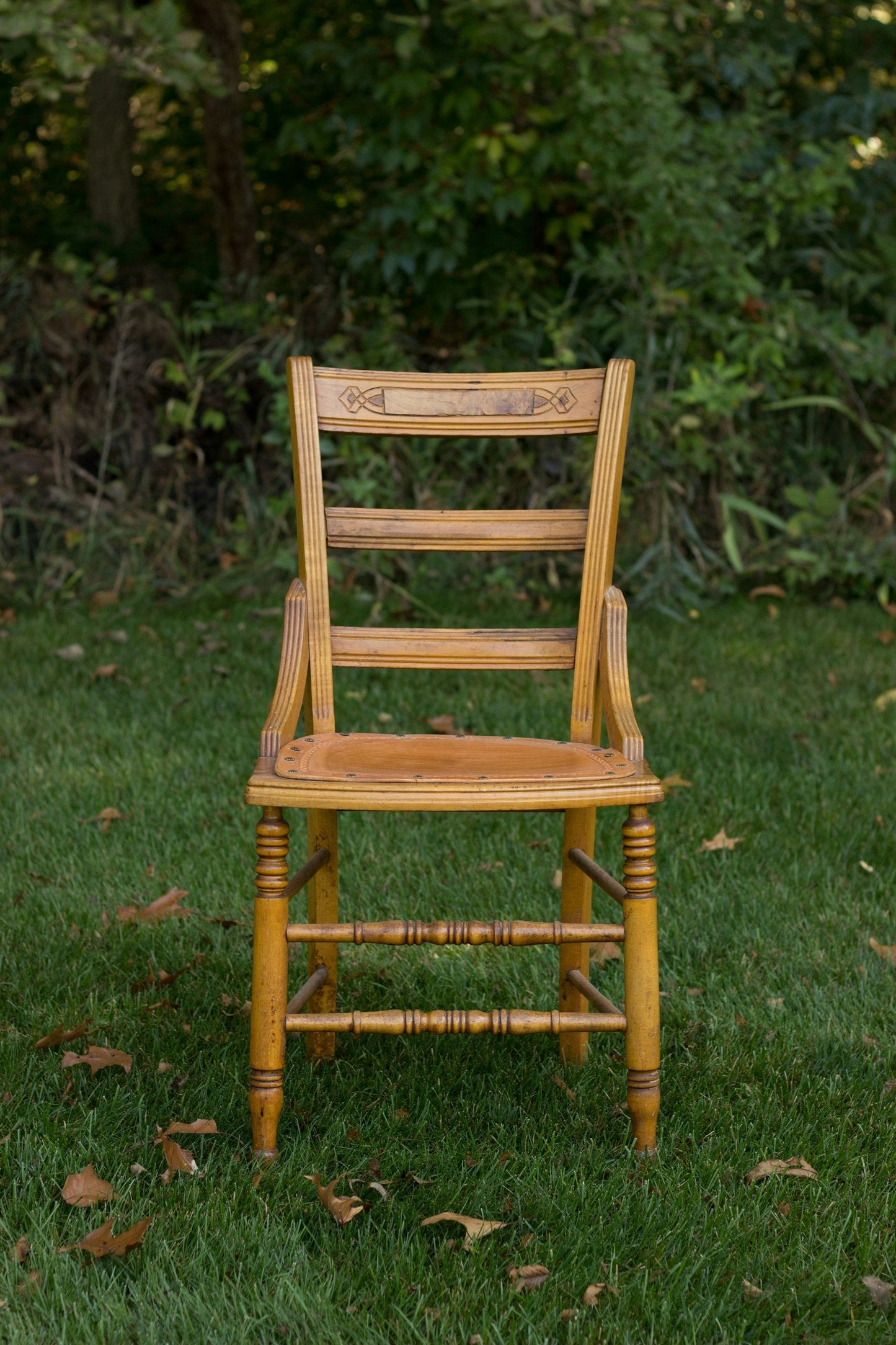 Sculptural Accent Chair — Curved Boucle, Cast-Iron Base